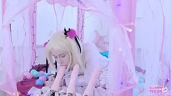 Abspielen Sweety Plum Trailer #2 Camgirl Fußfetisch und Dildos spritzen