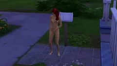 play Ruiva se masturba lá fora e fica surpresa com o pau grande de um estranho arrogante