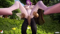 Odtwórz Whorecraft: Blue is Better 2 - Wszystkie sceny z Draenei i Nocnych Elfów Tails of Azeroth